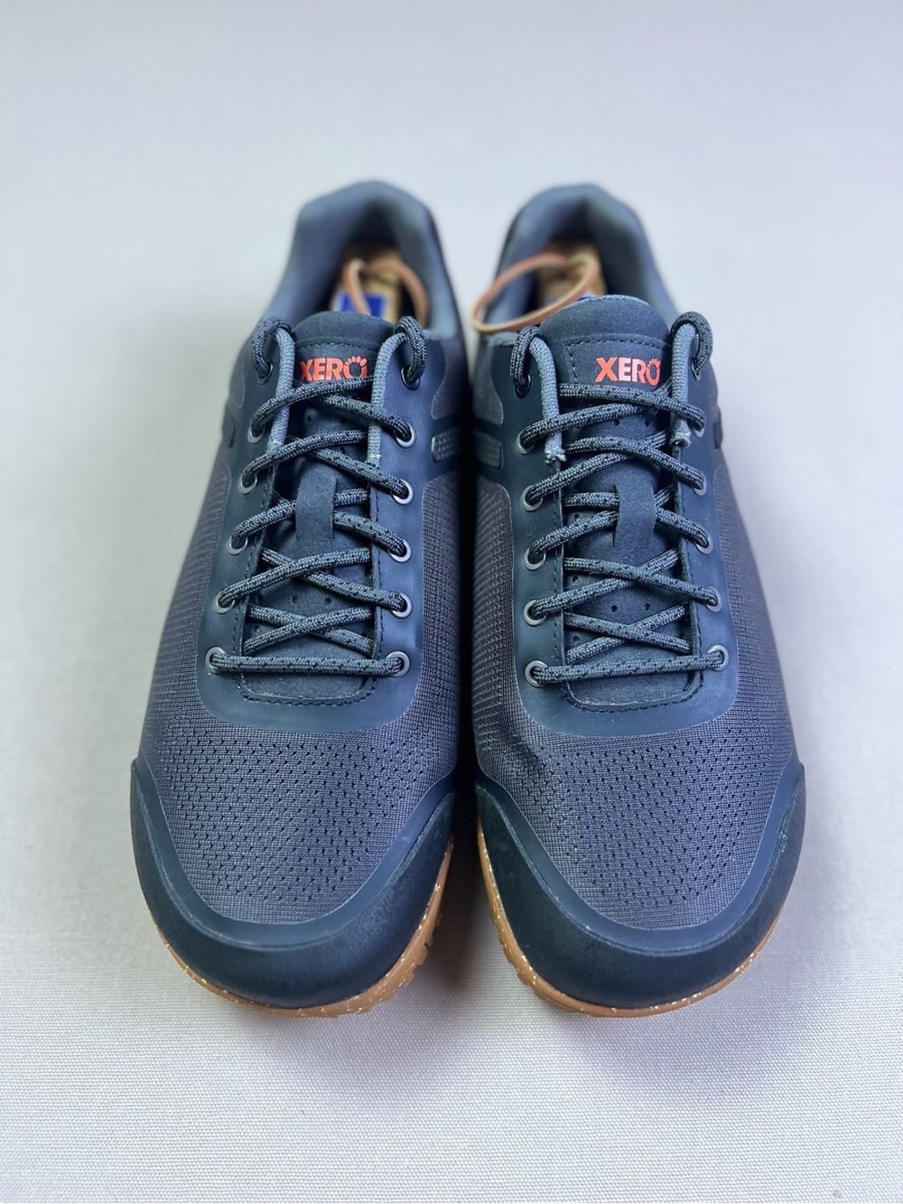 Xero Shoes Ridgeway Mesh Low Faded Black Barefoot Hiking Shoes NWOB Size 9